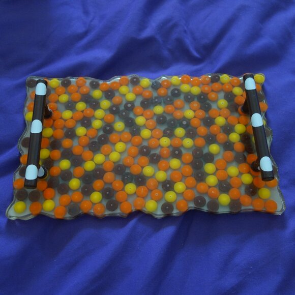 Reeses Pieces Candy Tray Made of Reeses Pieces - Picture 1 of 11